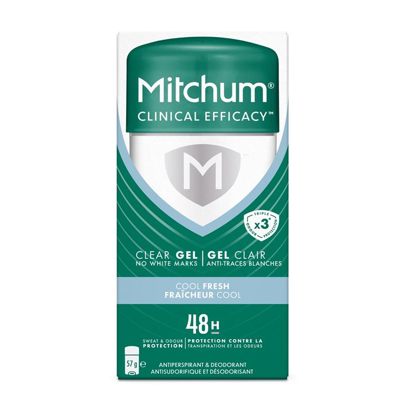 Mitchum for Men Clinical Deodorant Gel Cool Fresh 57g