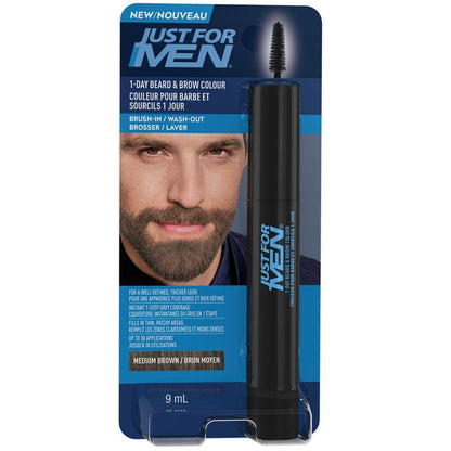 Just For Men Beard & Brow Gel Medium Brown