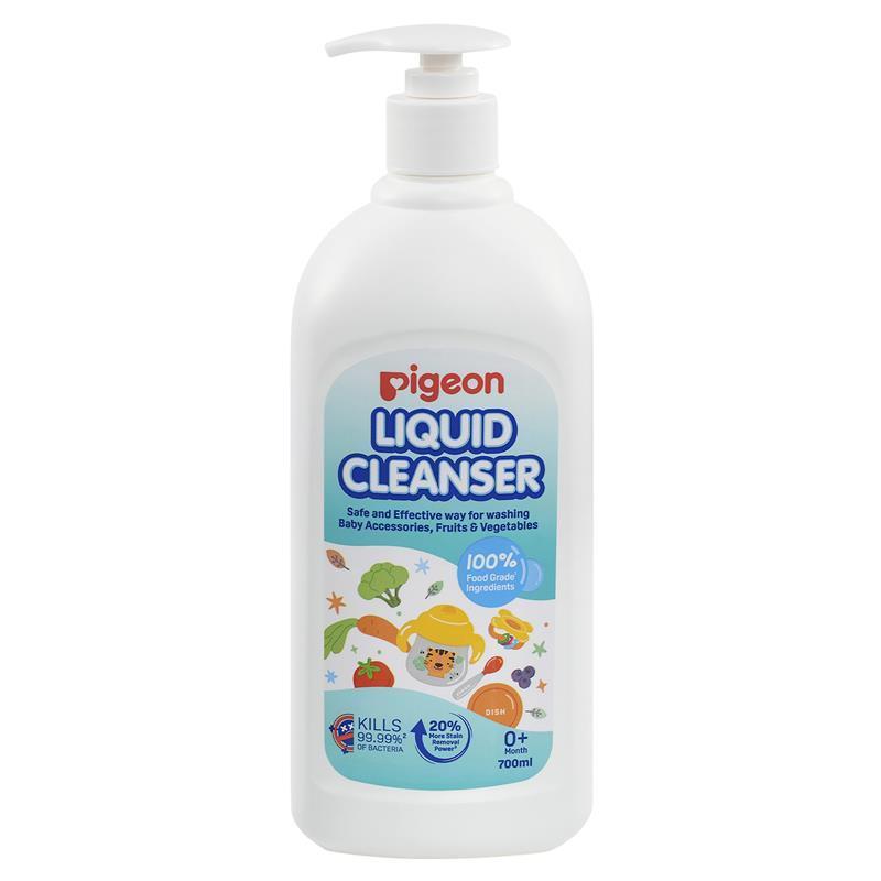Pigeon Bottle Liquid Cleanser 700ml - Safe Cleaning for Baby's Essentials