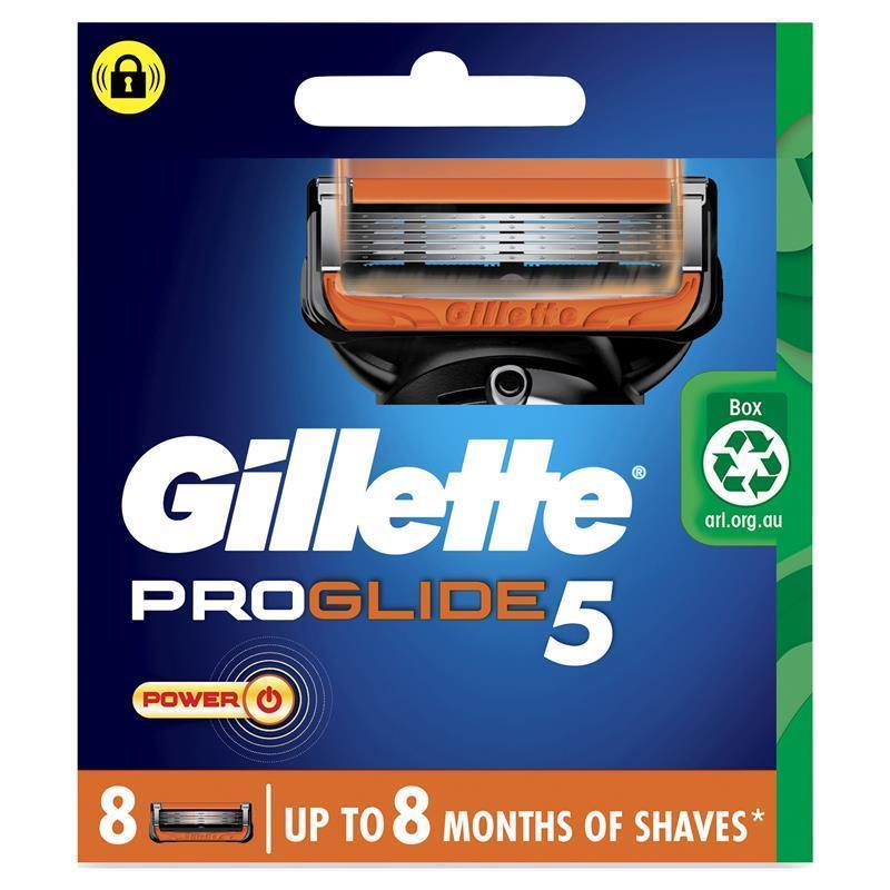 Gillette ProGlide Power FlexBall Razor Blades 8-Razor –  Precision Trimmer