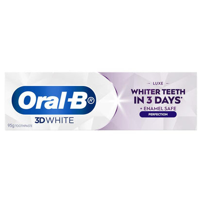 Oral-B 3D White Luxe Perfection Whitening Toothpaste 95g - Mint Flavor