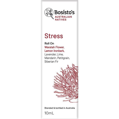 Bosisto's Native Stress Roll On - 10ml Essential Oil Relief