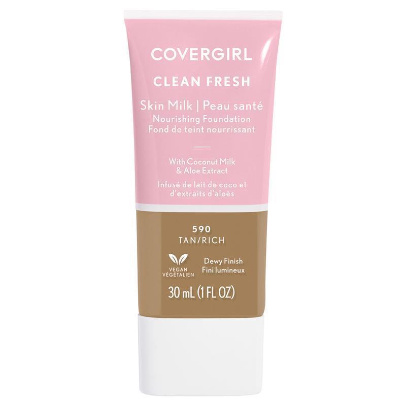 Covergirl Clean Fresh Skin Milk Foundation Tan/Rich 590 30ml