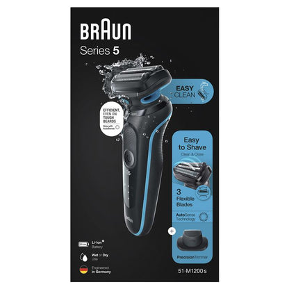 Braun Series 5 51-M1200s Wet/Dry Electric Shaver