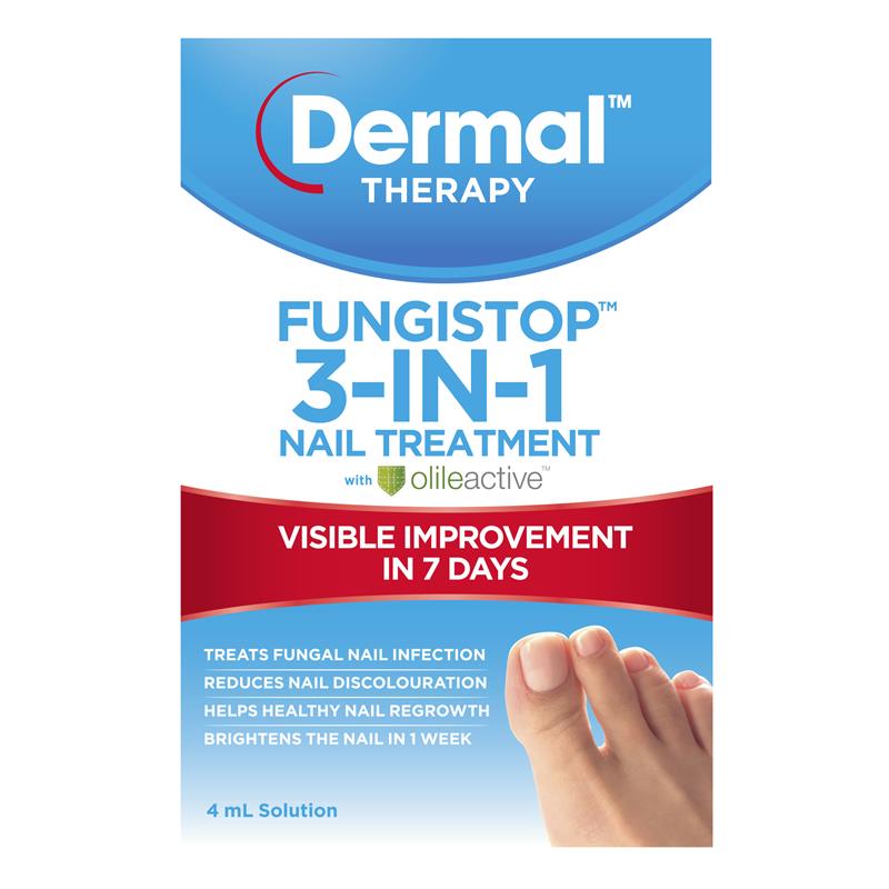 Dermal Therapy Fungistop 3-in-1 Nail Treatment 4ml