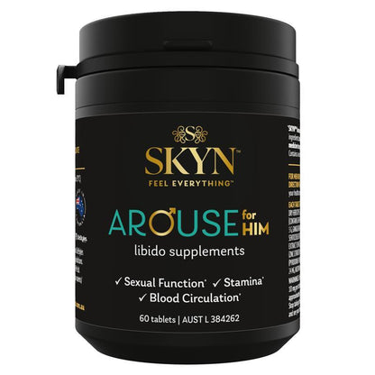 Skyn Arouse For Him Libido Supplements 60 Tablets