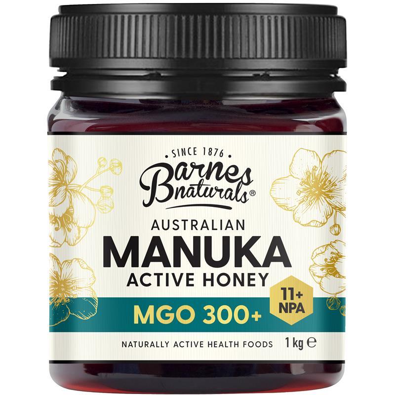 Barnes Naturals Australian Manuka Honey 1kg MGO 300+