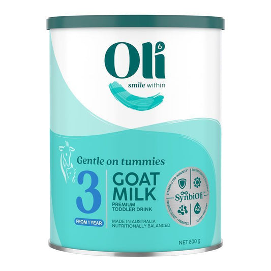 Oli6 Stage 3 Dairy Goat Milk Formula Toddler 800g - Essential Nutrients for Growing Toddlers