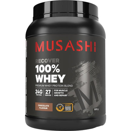 Musashi 100% Whey Protein Chocolate 900g