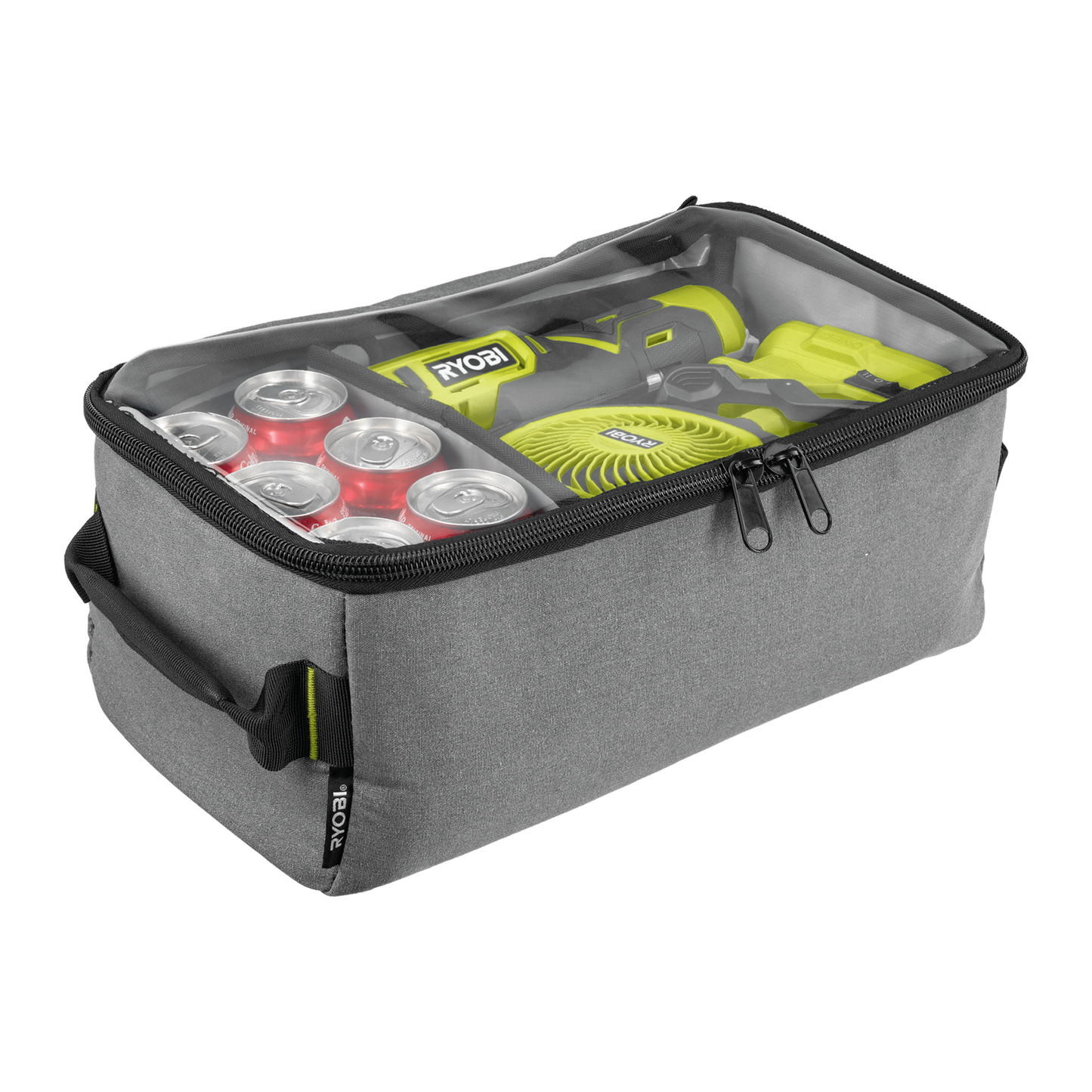 Ryobi Half Size Clear Top Traxx Canvas Bag