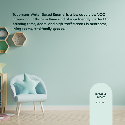 Taubmans Neutral Semi Gloss Water Based Enamel Paint - 4L