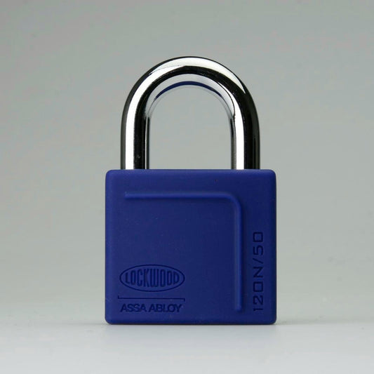 Lockwood 50mm Brass Padlock - Silicone Cover - Heavy Duty - Weather Resistant