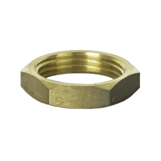 Brasshards Threaded Back Nut - 15mm