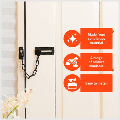 Taskmaster Security Door Chain - 32mm - Matte