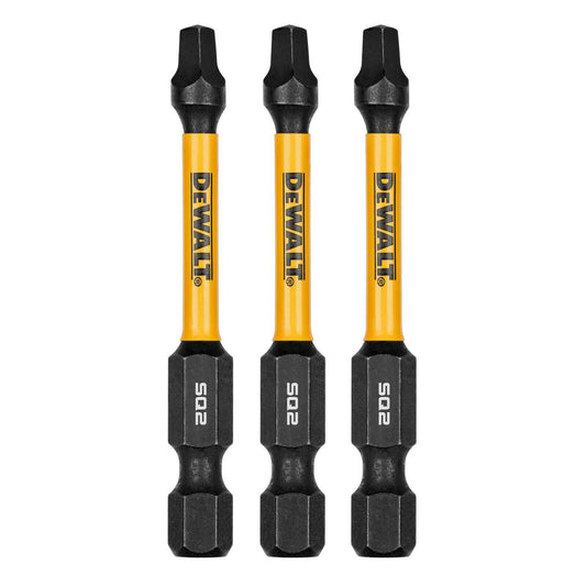 Dewalt Flextorq Screwdriver Bit 57mm SQ2 3 Pack