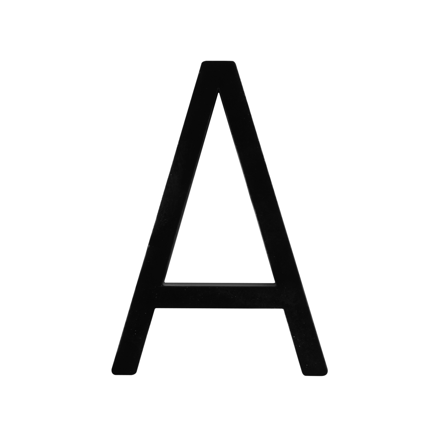 Sandleford Slimline Letter - a - 120mm - Black