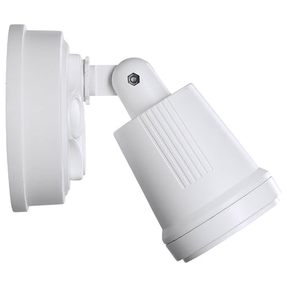 Brilliant Raptor III Single LED Flood Light - 10W - 800 Lumens - White