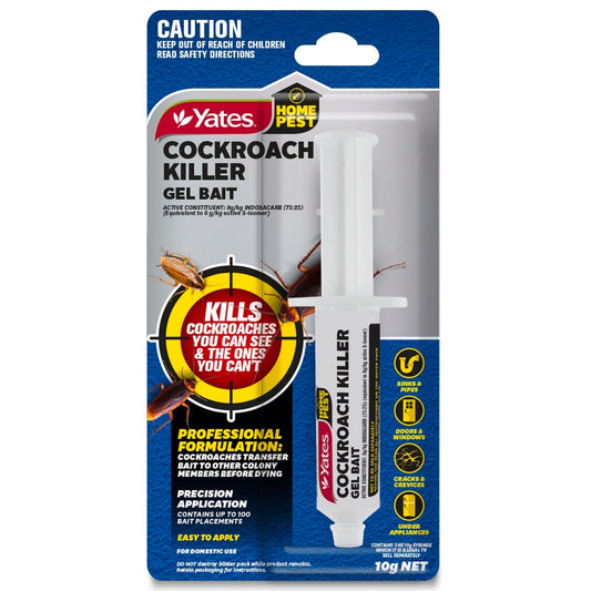 Yates Home Pest Cockroach Killer Gel Bait - 10g