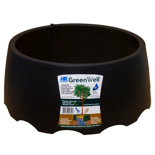 Greenwell Black Water Saving Plant Surround - Black