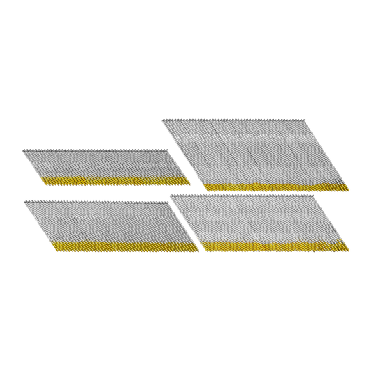 Powerfit DA Angled Brad Nail Pack - 32, 45, 50, 64mm - 4000 Pack