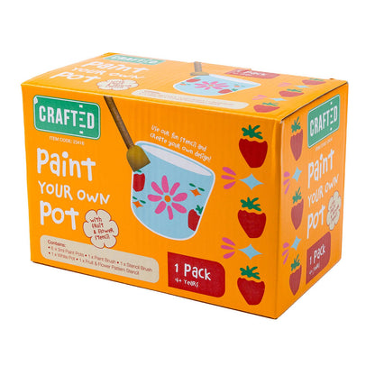Crafted Paint Your Own Pot Kit