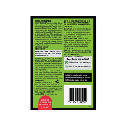 Ratsak Naturals Rodenticide - 450g