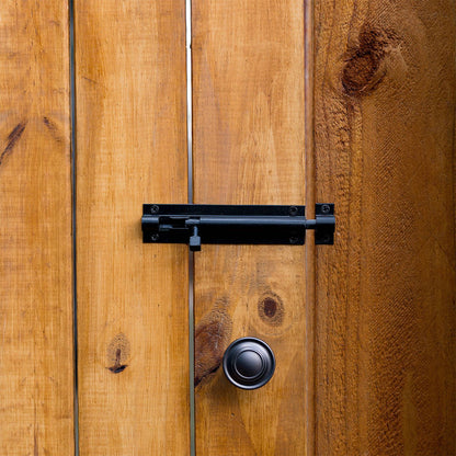 Taskmaster Barrel Bolt - 100mm - Black Matte