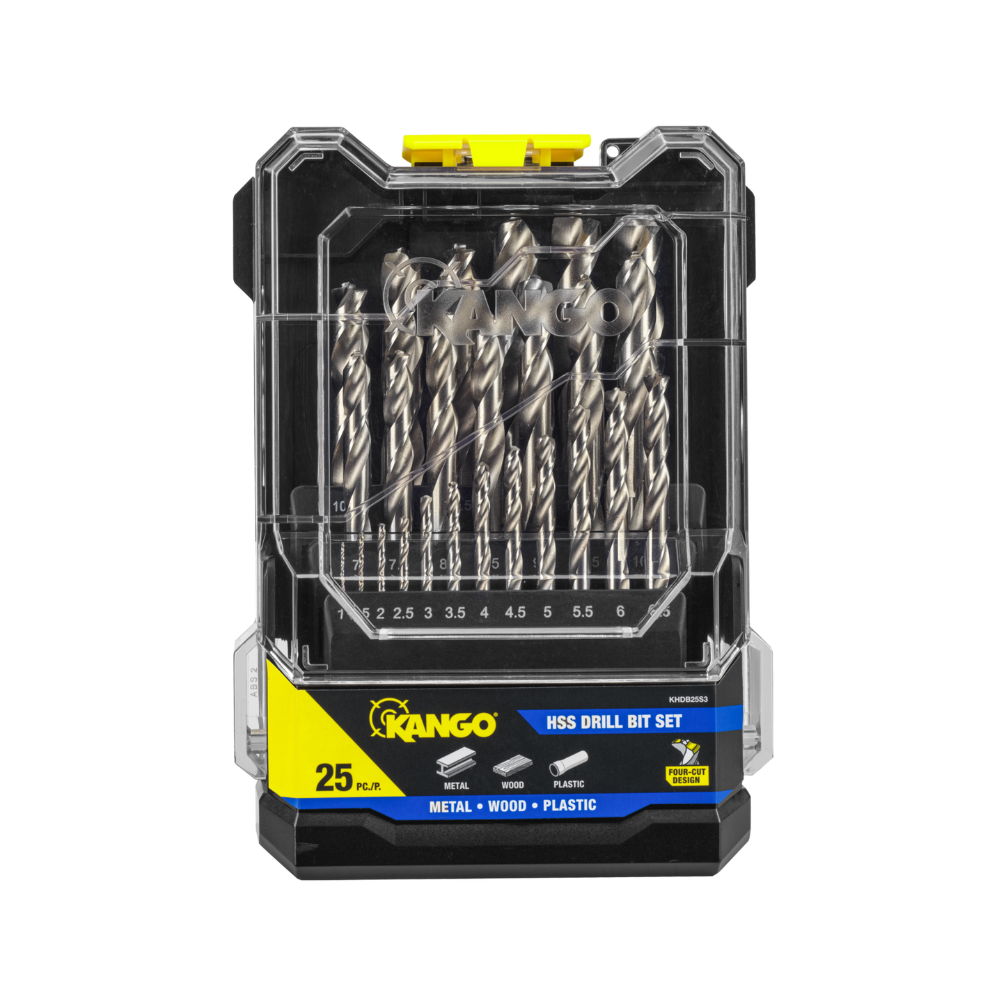 Kango HSS Drill Bit Set - 25 Piece - 1-13mm