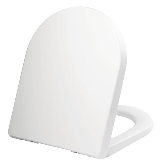 Mondella White Rococo Back To Wall Toilet Seat