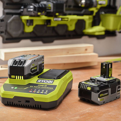 Ryobi ONE+ Rapid Charger - 8A - 160 x 65 x 210mm