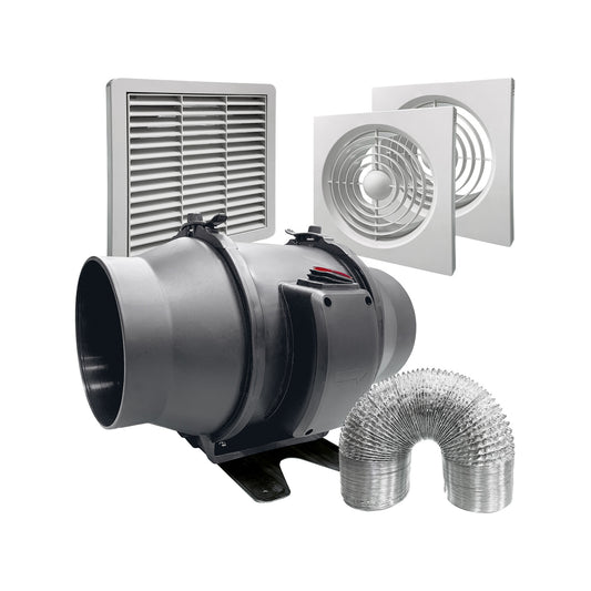 Deta Inline Exhaust Fan Kit - 150mm
