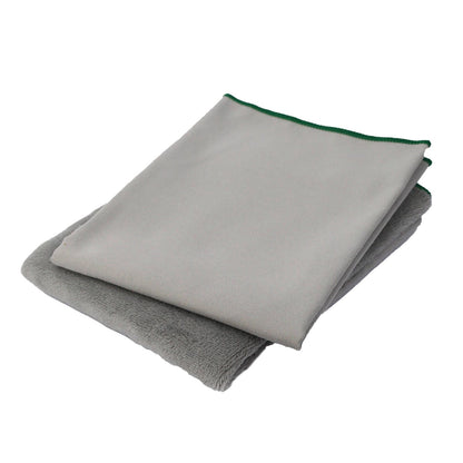 Oakwood Automotive Premium Microfibre Interior Clothes - 450 x 450mm - 2 Pack Each