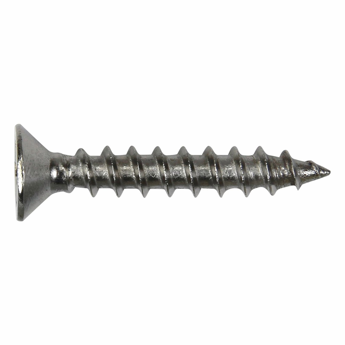 Otter Satin Stainless Steel Hinge Screws - 8 x 25mm - 16 Pack