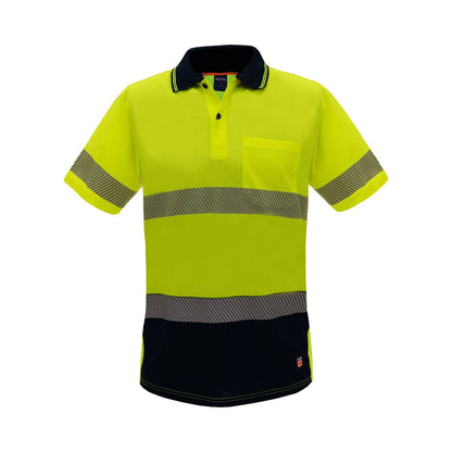 Citeco Women's Hi Vis Short Sleeve Polo - Size 8 - Yellow