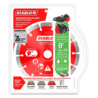 Diablo Diamond Disc - 9" - Segmented Cut Off