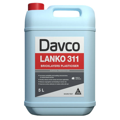 Davco Lanko 311 Bricklayers Plasticiser - 5L