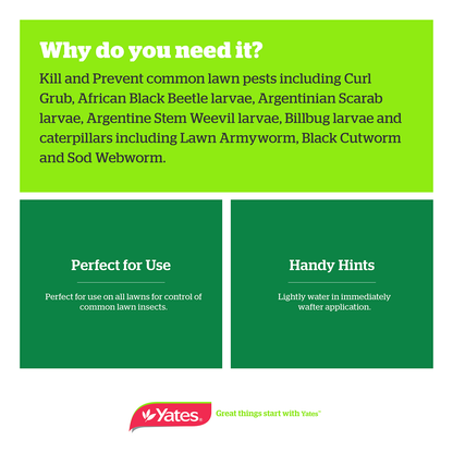 Yates Grub Kill & Protect For Lawns - 2.5kg