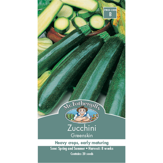 Mr Fothergill Zucchini Vegetable Seeds