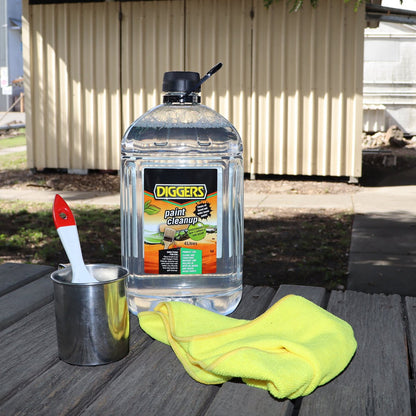 DIGGERS™ Paint Cleanup - 4L - Water Based - Low Odour - Non-Flammable