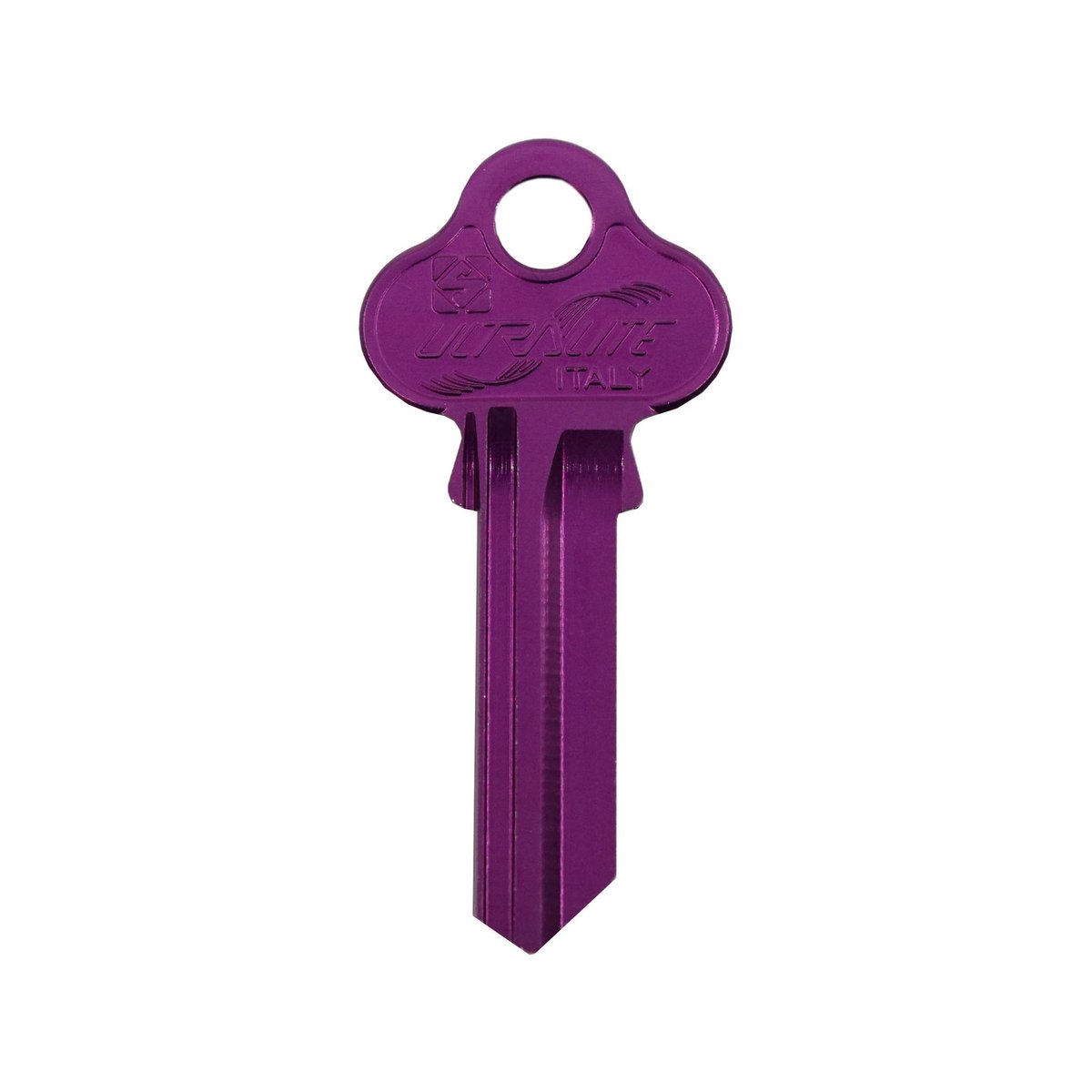 EHI Purple Blank Key - 55mm Aluminium Titanium Alloy - Easy To Carry