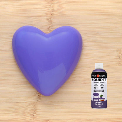 White Knight Squirts Purple Gloss Spray Paint - 310g