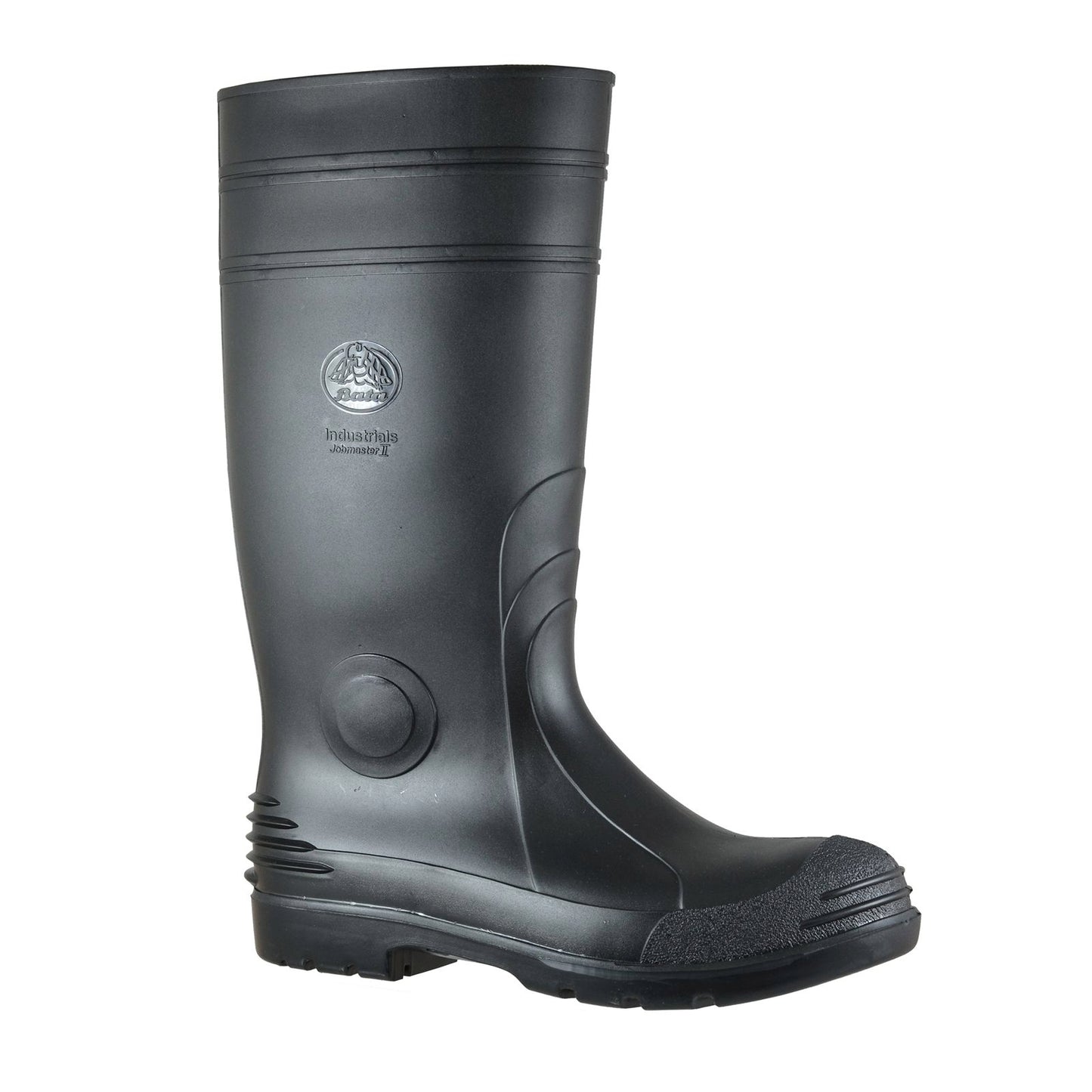 Bata Industrials Jobmaster Knee Length Gumboots - Size 7 - Black