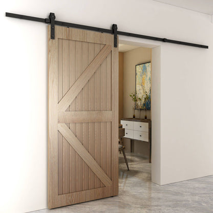 Rolltrak Barn Door Track - 3000 x 40 x 6mm - Matte Black