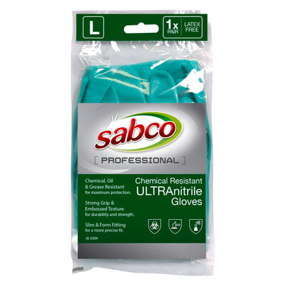 Sabco Chemical Resistant Gloves - Large