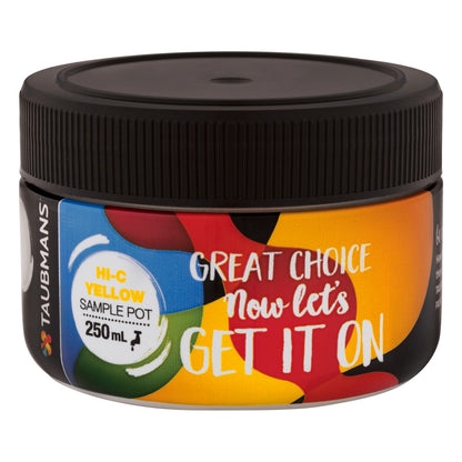 Taubmans Hi C Yellow Sample Pot - 250ml