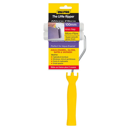 Uni Pro Mini Roller Set - 100mm - 4mm Microfibre