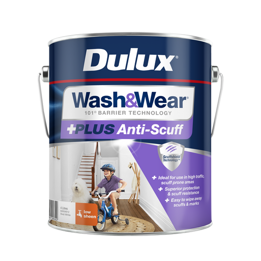 Dulux Vivid White Low Sheen Interior Paint - 4L