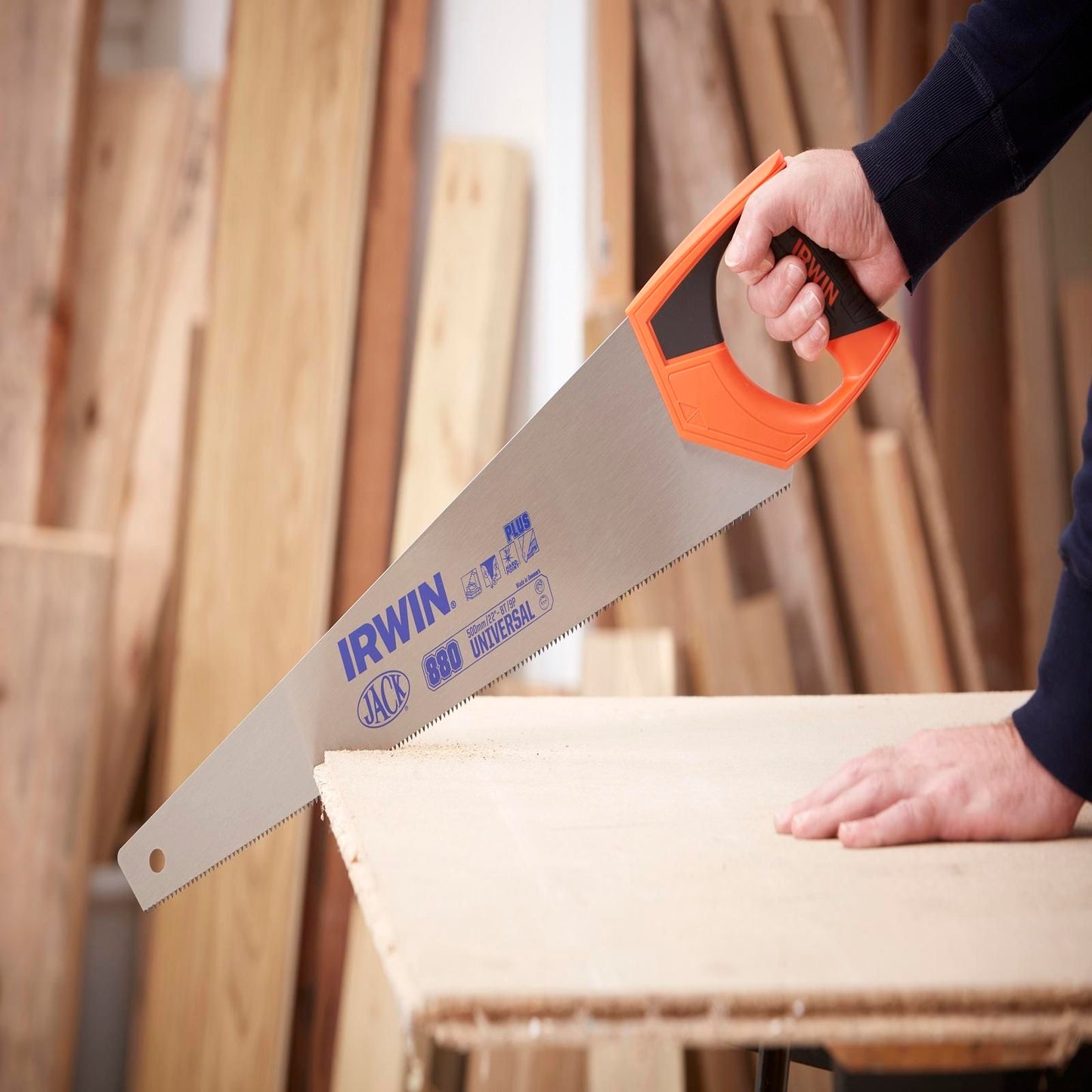 Irwin Plus 880 Universal Handsaw - 3 x 14.5 x 66mm