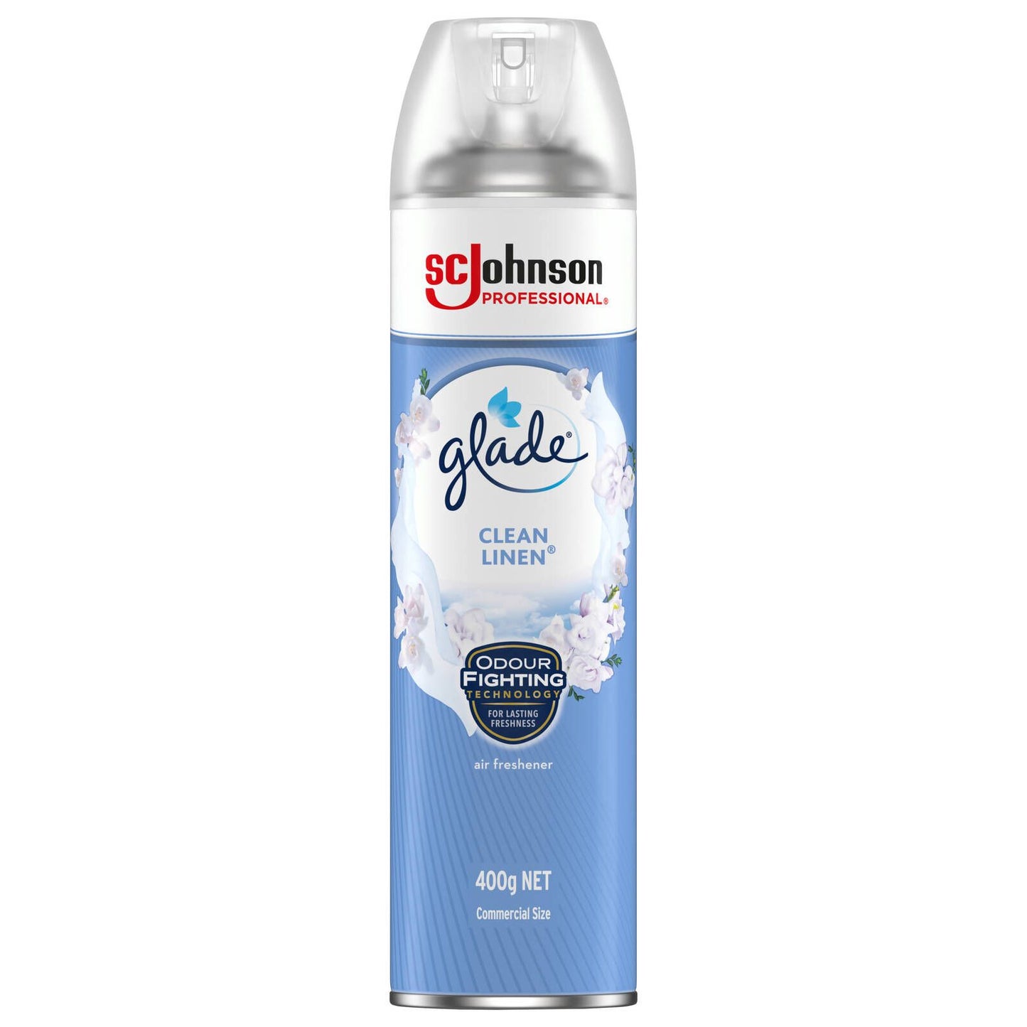 Glade Clean Linen Air Freshener Aerosol - 400g