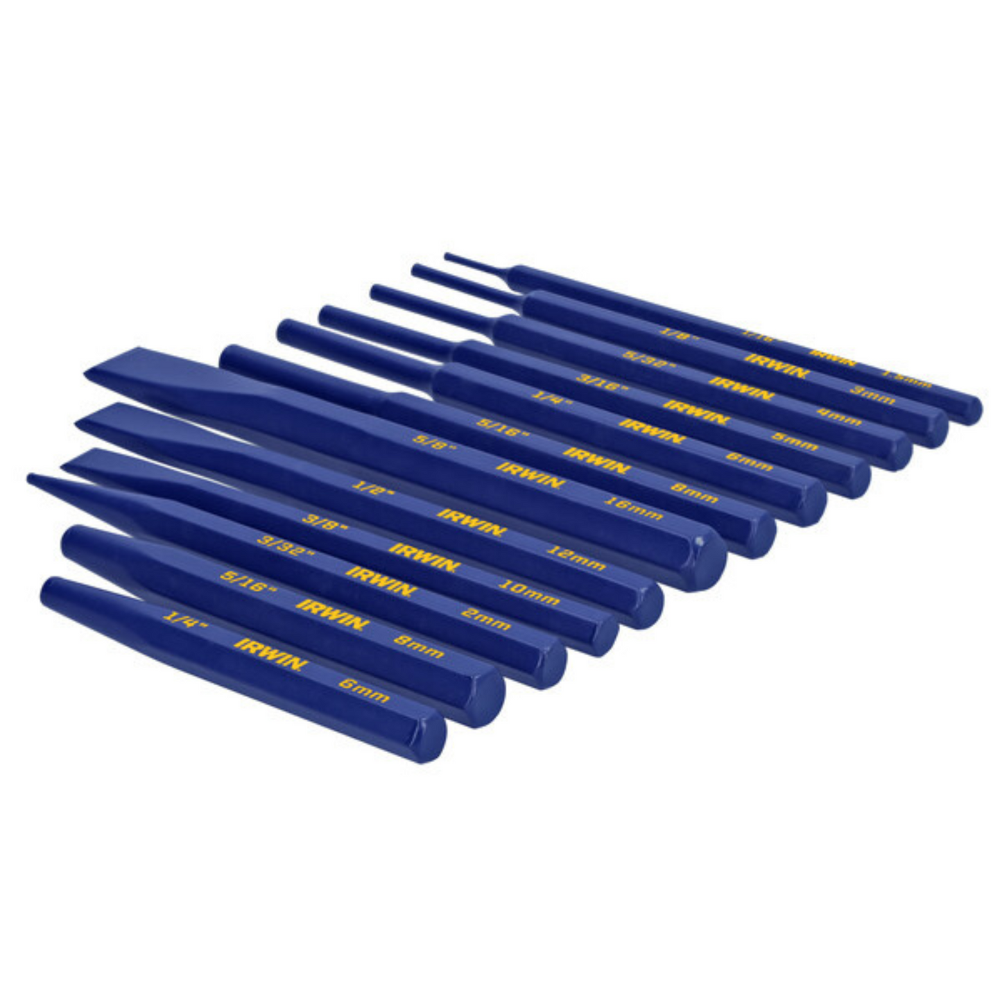 Irwin Cold Chisel and Punch Set - 12 Piece - 160 x 231mm